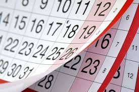 calendar elderly care