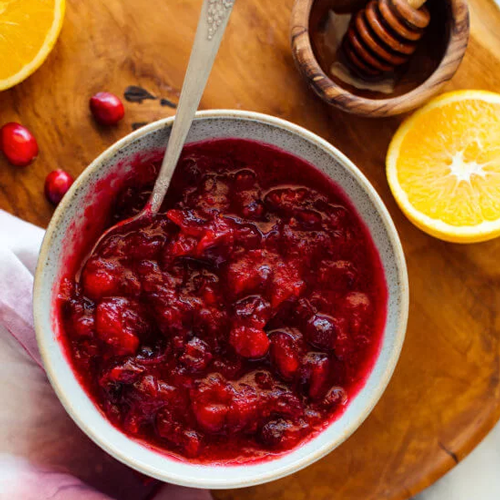 cranberry sauce