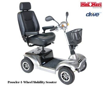 drive medical 4 wheel scooter