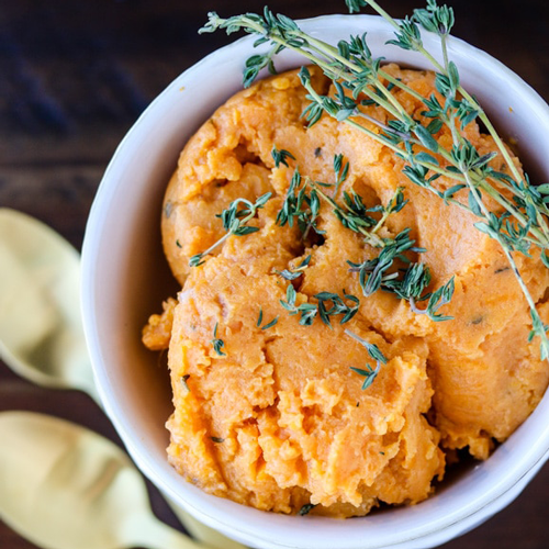 mashed sweet potato 1 
