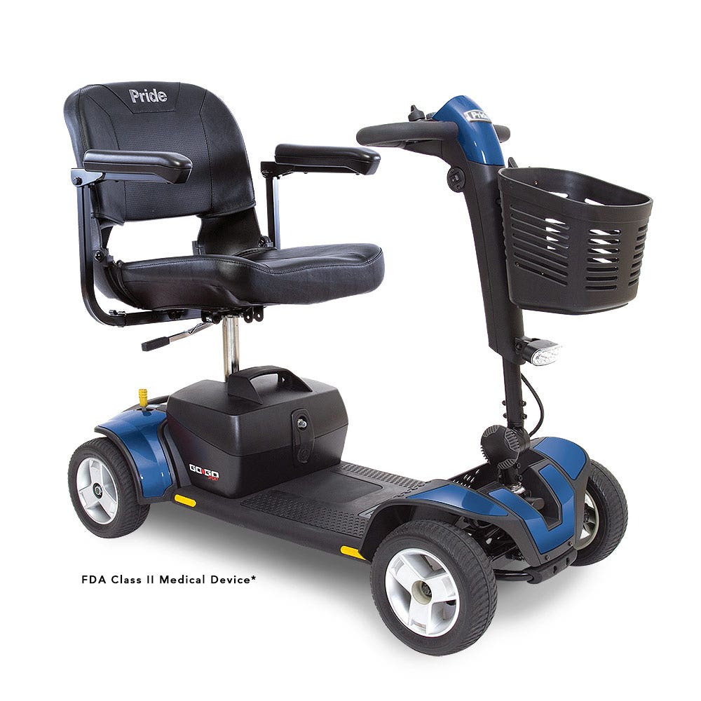 Pride Go-Go Sport 4-Wheel Mobility Scooter